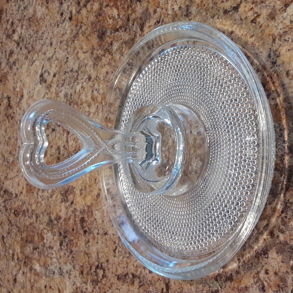 Vintage L.E. Smith crystal Bon Bon tray